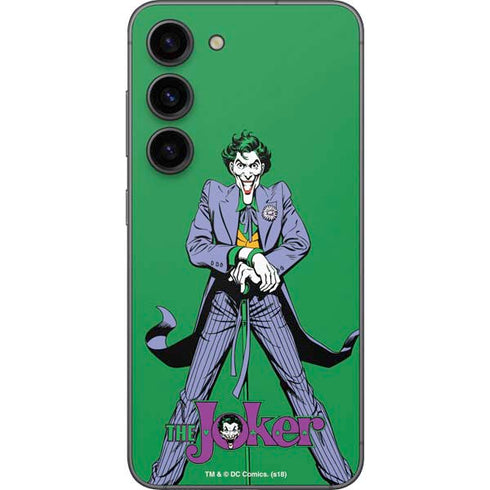 DC Comics The Joker Classic Art Pose Galaxy S23 Skin