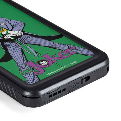 DC Comics The Joker Classic Art Pose Galaxy S23 Waterproof Case