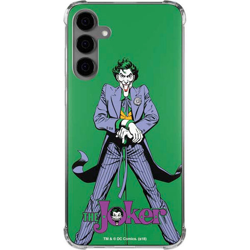 DC Comics The Joker Classic Art Pose Galaxy S24 Plus Clear Case