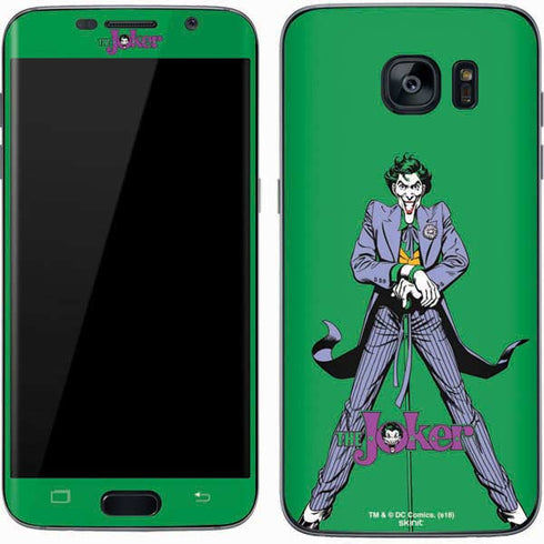 DC Comics The Joker Classic Art Pose Galaxy S7 Skin