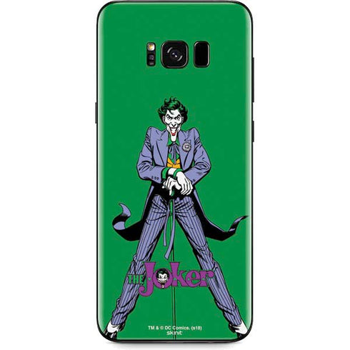 DC Comics The Joker Classic Art Pose Galaxy S8 Skin
