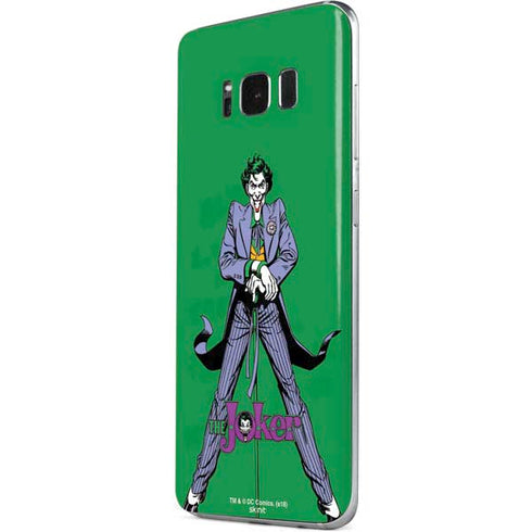 DC Comics The Joker Classic Art Pose Galaxy S8 Skin