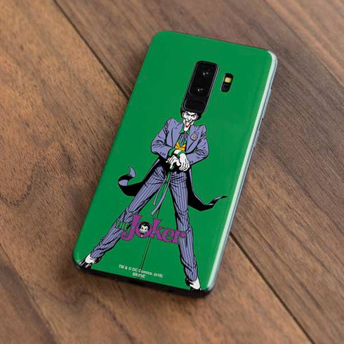 DC Comics The Joker Classic Art Pose Galaxy S9 Plus Skin