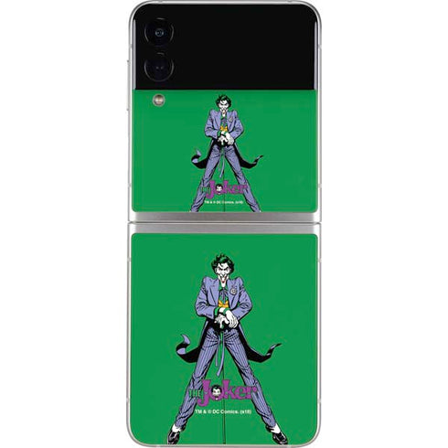 DC Comics The Joker Classic Art Pose Galaxy Z Flip3 5G Skin