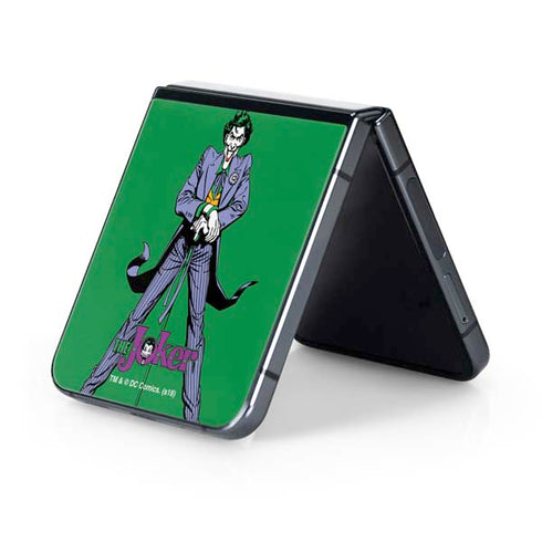 DC Comics The Joker Classic Art Pose Galaxy Z Flip5 5G Skin