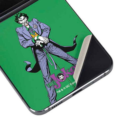 DC Comics The Joker Classic Art Pose Galaxy Z Flip5 5G Skin