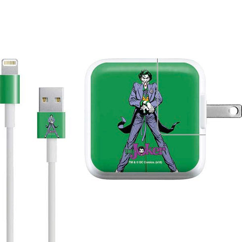 DC Comics The Joker Classic Art Pose iPad Charger (10W USB) Skin