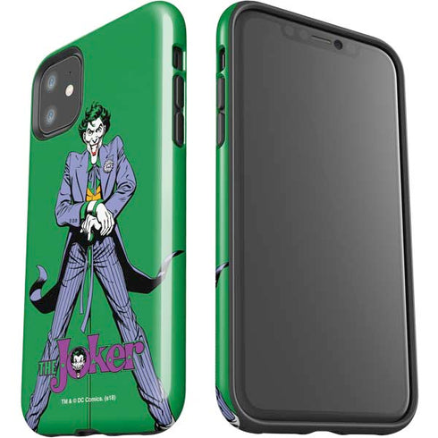 DC Comics The Joker Classic Art Pose iPhone 11 Impact Case