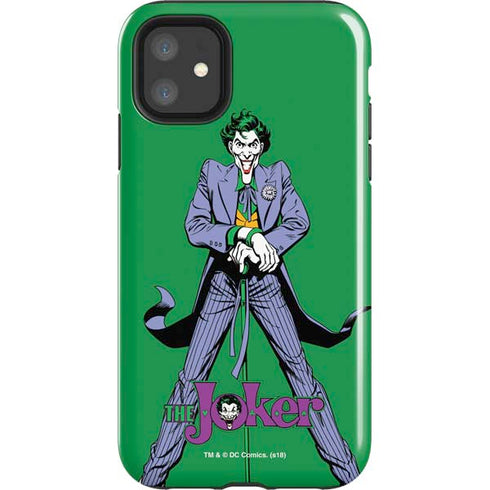 DC Comics The Joker Classic Art Pose iPhone 11 Impact Case