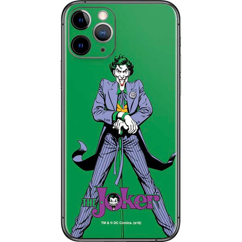 DC Comics The Joker Classic Art Pose iPhone 11 Pro Skin