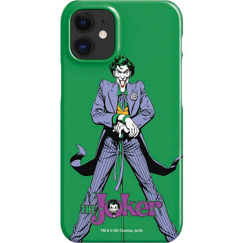 DC Comics The Joker Classic Art Pose iPhone 12 Mini Lite Case