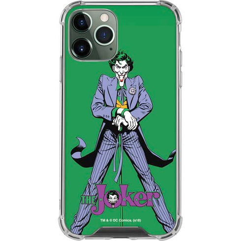 DC Comics The Joker Classic Art Pose iPhone 12 Pro Max Clear Case