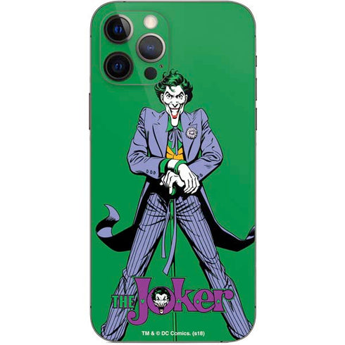 DC Comics The Joker Classic Art Pose iPhone 12 Pro Skin