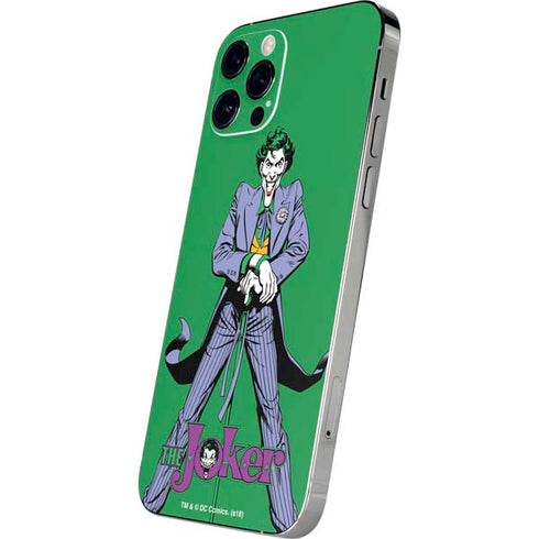 DC Comics The Joker Classic Art Pose iPhone 12 Pro Skin