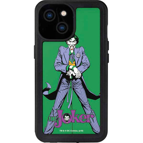 DC Comics The Joker Classic Art Pose iPhone 13 Mini Waterproof Case