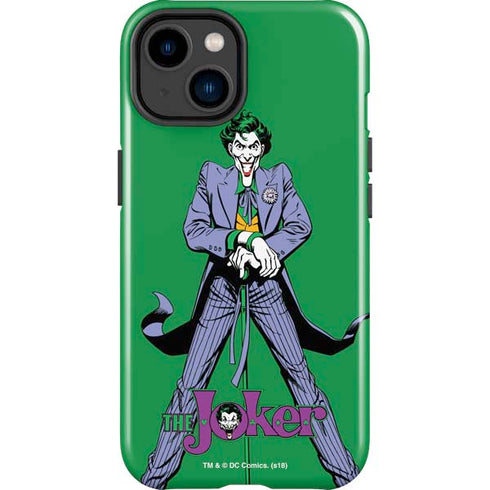 DC Comics The Joker Classic Art Pose iPhone 14 Plus Impact Case