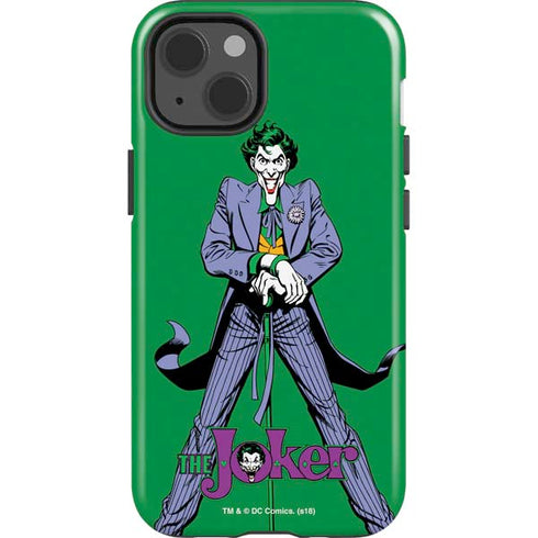 DC Comics The Joker Classic Art Pose iPhone 14 Impact Case
