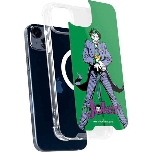 DC Comics The Joker Classic Art Pose iPhone 15 Plus MagSafe Case