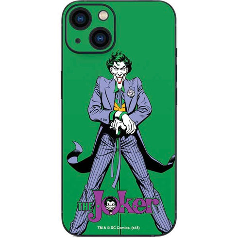 DC Comics The Joker Classic Art Pose iPhone 15 Plus Skin