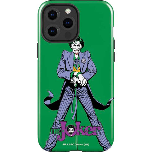 DC Comics The Joker Classic Art Pose iPhone 15 Pro Max Impact Case
