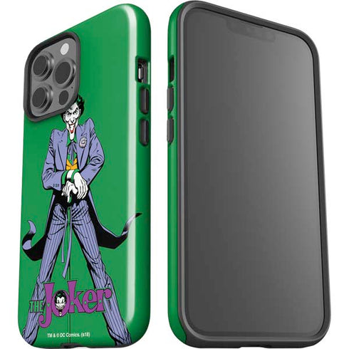 DC Comics The Joker Classic Art Pose iPhone 15 Pro Max Impact Case