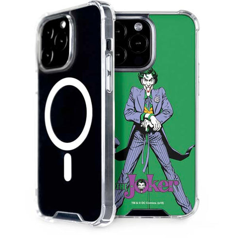 DC Comics The Joker Classic Art Pose iPhone 14 Pro Max MagSafe Case