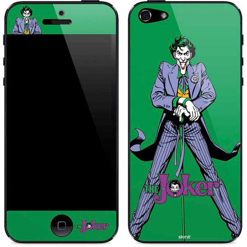 DC Comics The Joker Classic Art Pose iPhone 5/5s/5SE Skin