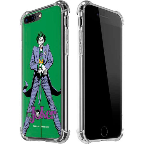 DC Comics The Joker Classic Art Pose iPhone 7/8 Plus Clear Case