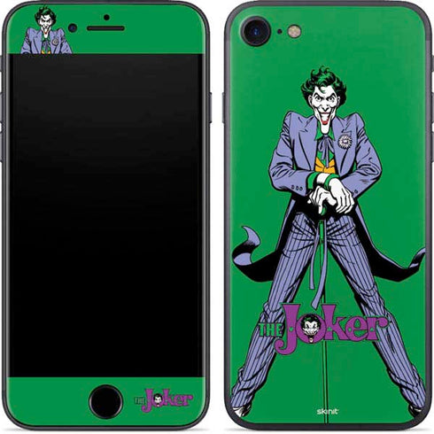 DC Comics The Joker Classic Art Pose iPhone SE (2nd & 3rd Gen) Skin