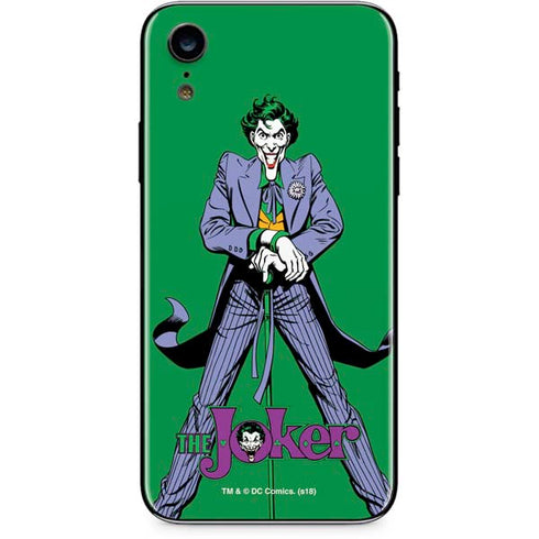 DC Comics The Joker Classic Art Pose iPhone XR Skin