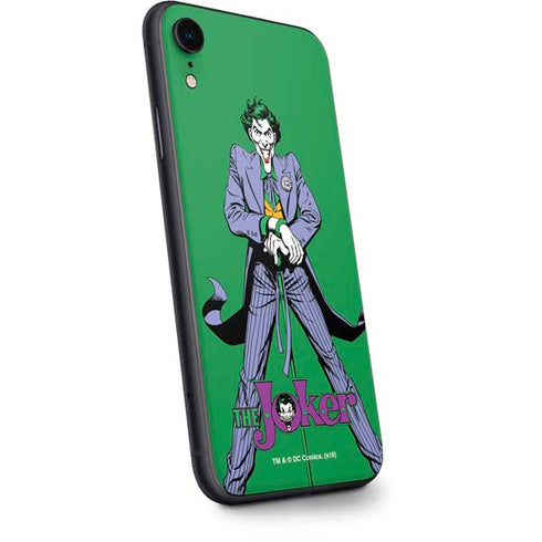 DC Comics The Joker Classic Art Pose iPhone XR Skin