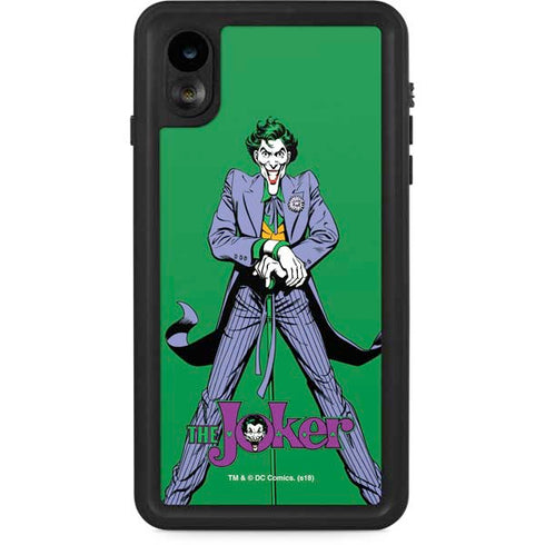 DC Comics The Joker Classic Art Pose iPhone XR Waterproof Case