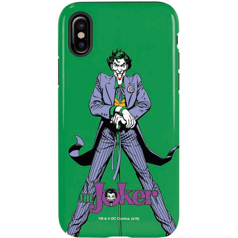 DC Comics The Joker Classic Art Pose iPhone XS Pro Case