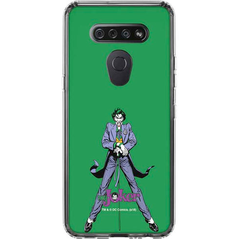 DC Comics The Joker Classic Art Pose LG K51/Q51 Clear Case