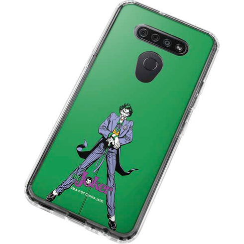 DC Comics The Joker Classic Art Pose LG K51/Q51 Clear Case
