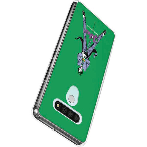 DC Comics The Joker Classic Art Pose LG Stylo 6 Clear Case
