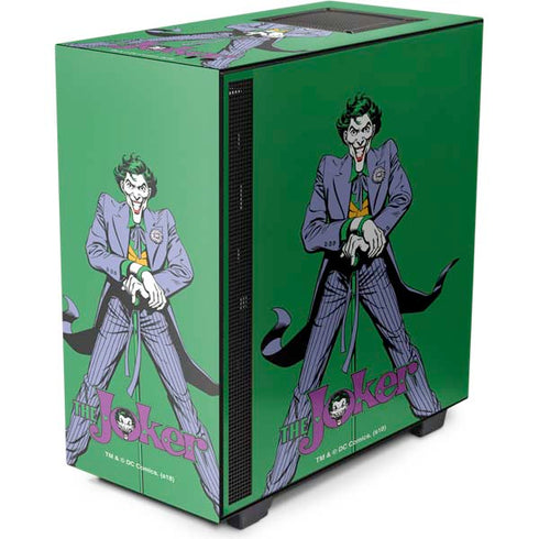 DC Comics The Joker Classic Art Pose NZXT H510 Compact ATX Mid-Tower Case Skin