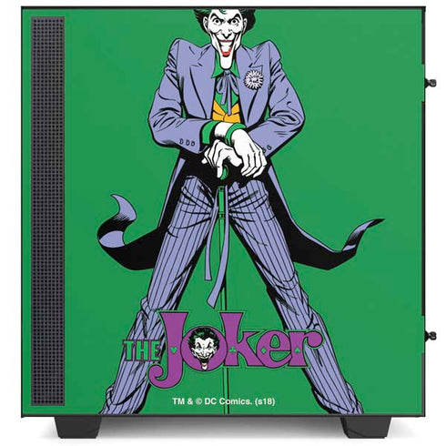 DC Comics The Joker Classic Art Pose NZXT H510 Compact ATX Mid-Tower Case Skin