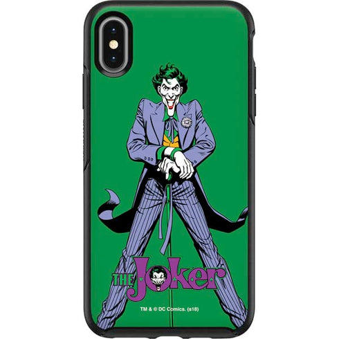 DC Comics The Joker Classic Art Pose Otterbox Symmetry iPhone Skin