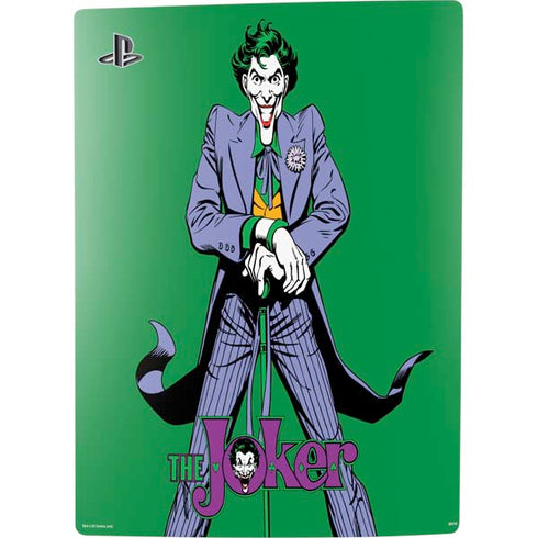 DC Comics The Joker Classic Art Pose PS5 Console Skin