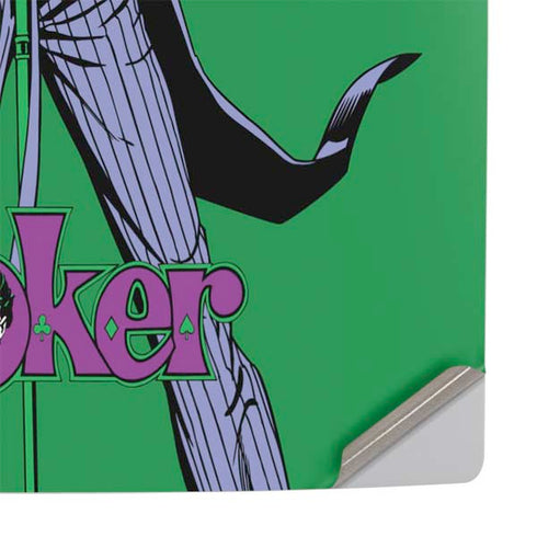 DC Comics The Joker Classic Art Pose PS5 Console Skin