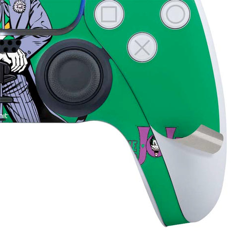 DC Comics The Joker Classic Art Pose PS5 Controller Skin