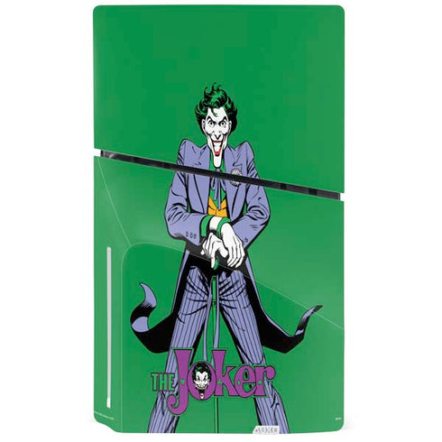 DC Comics The Joker Classic Art Pose PS5 Slim Disk Console Skin