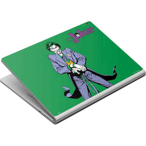 DC Comics The Joker Classic Art Pose Surface Book Skin