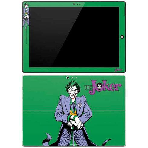 DC Comics The Joker Classic Art Pose Surface Pro 3 Skin