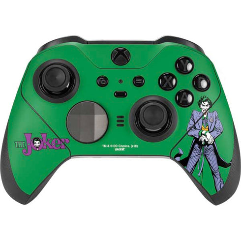 DC Comics The Joker Classic Art Pose Xbox Elite Wireless Controller Series 2 Skin
