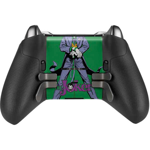 DC Comics The Joker Classic Art Pose Xbox Elite Wireless Controller Series 2 Skin