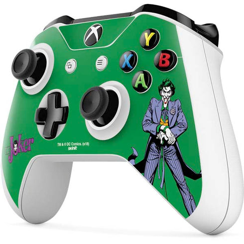 DC Comics The Joker Classic Art Pose Xbox One S All-Digital Edition Bundle Skin