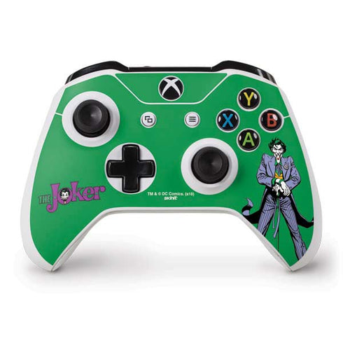 DC Comics The Joker Classic Art Pose Xbox One S Controller Skin