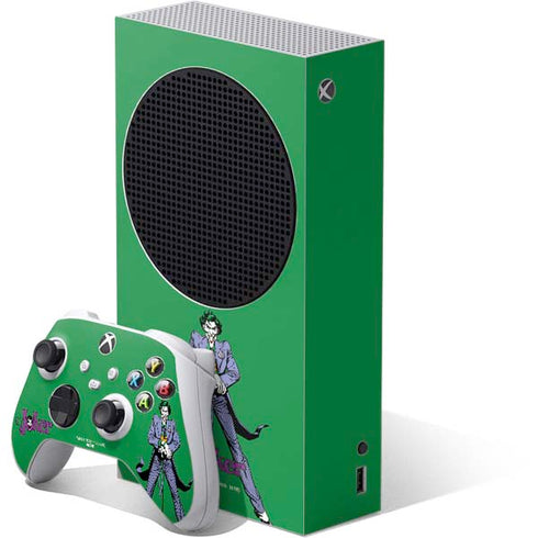 DC Comics The Joker Classic Art Pose Xbox Series S Bundle Skin